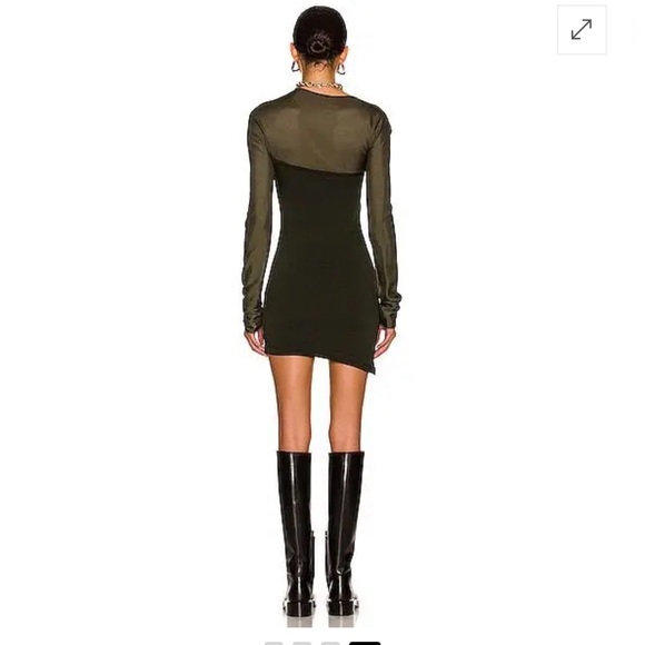 MUGLER Sheer Dress - Picture 3 of 7